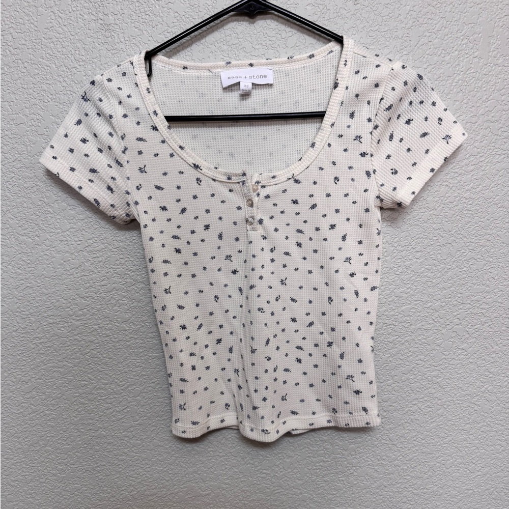 Sage + Stone Daisy Crop Top Women’s XS
